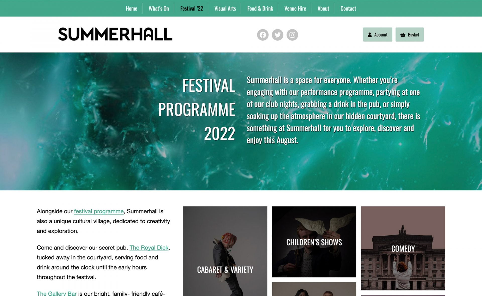 Summerhall - Festival '22